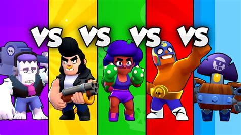 Some, like the tanky nita who unlocks very early on, are incredibly another reason why there isn't exactly a best brawler in brawl stars is that you can power up each hero to boost their stats, giving them more health, attack. Bester TANK? | ROSA vs BULL vs FRANK vs EL PRIMO vs DARRYL ...