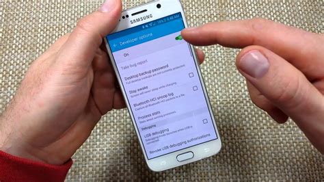Samsung Galaxy S6 Turn on or Enable Developer Options & USB Debugging