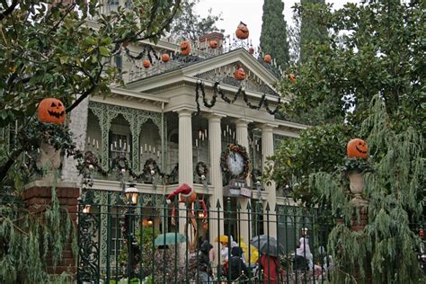 Haunted Mansion Disneyland Anaheim California Usa A Photo On