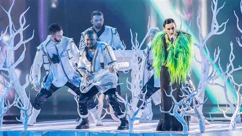 Ukraine in the eurovision song contest 2021. ESC 2021: Go_A erweckten für die Ukraine den Frühling ...