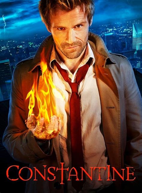 Fashion And Action Constantine Tv Series Trailer Clip Poster And Photos