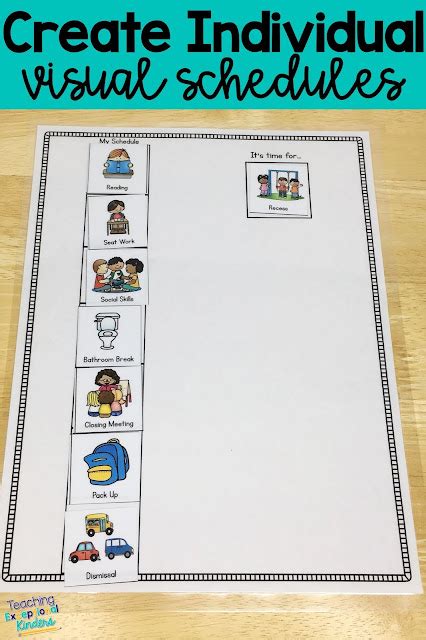 How To Use Visual Schedules To Help All Students To Be Successful In