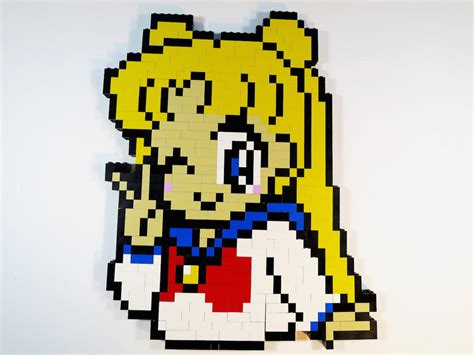 Lego Chibi Sailor Moon By Plasticpixel On Deviantart
