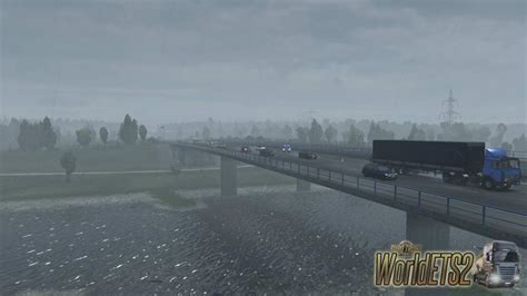 Realistic Rain For Euro Truck Simulator 2
