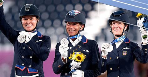 Tokyo Olympics 2020 Us Equestrian Dressage Team Holds Off Rio Gold