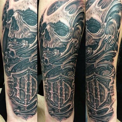 Check spelling or type a new query. Outstanding Harley Davidson Logo With Skull Tattoo On ...