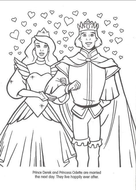 Image - Swan Princess official coloring page 47.png | The Swan Princess