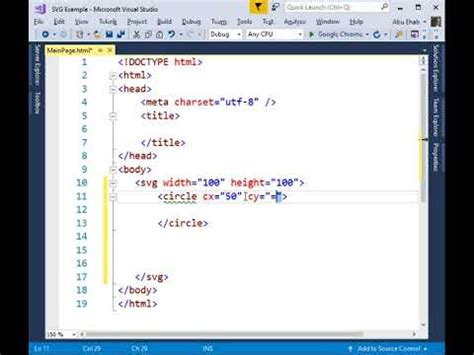 Download Embed SVG Directly Into HTML Pages - YouTube