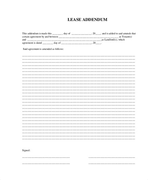 When do i need to use a. Addendum To Rental Agreement | gtld world congress