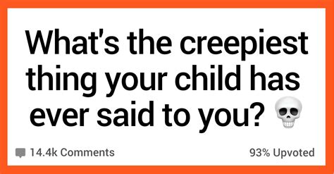 15 Parents Reveal The Creepiest Things Their Kids Have Ever Said