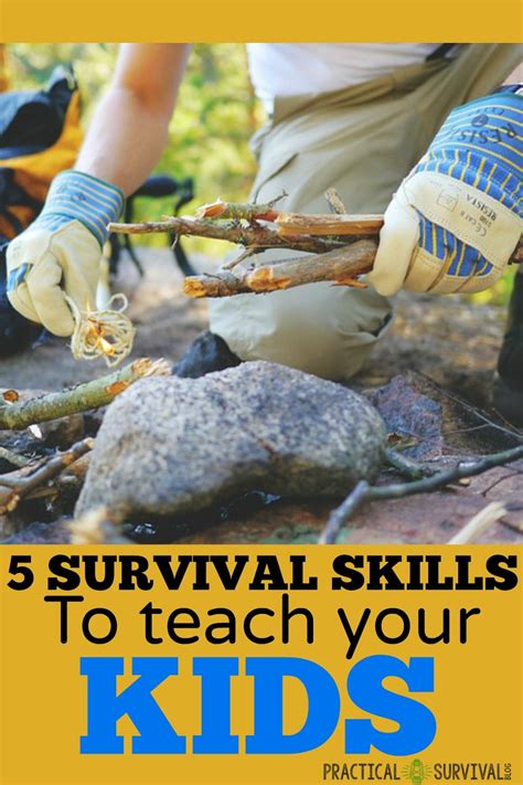 5 Survival Skills To Teach Your Kids Survival Skills Camping Hacks