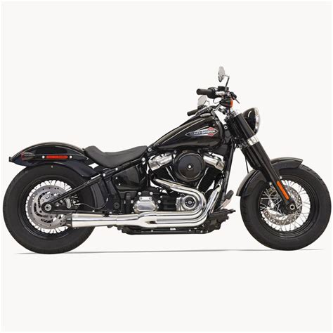 To the inside of usage example: Road Rage 2 into1 Chrome for 2018 -20 Fat Bob & Slim