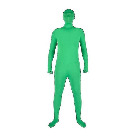 Stretchy Body Green Screen Suit Video Chroma Key Comfortable Background