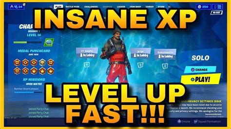 Insane XP farm Level up so fast!! (Fortnite Season 2) 