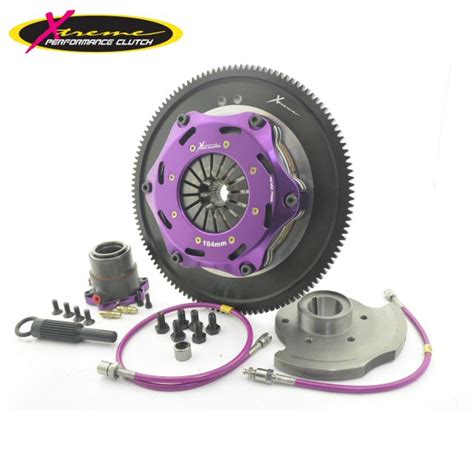 Xtreme Clutch 184mm Rigid Twin Plate Kit Incl Flywheel And Concentric