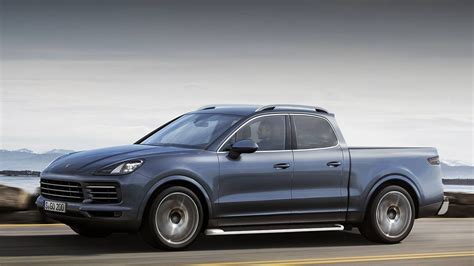 Would A Porsche Cayenne Suv Turned Pickup Truck Surprise Anyone