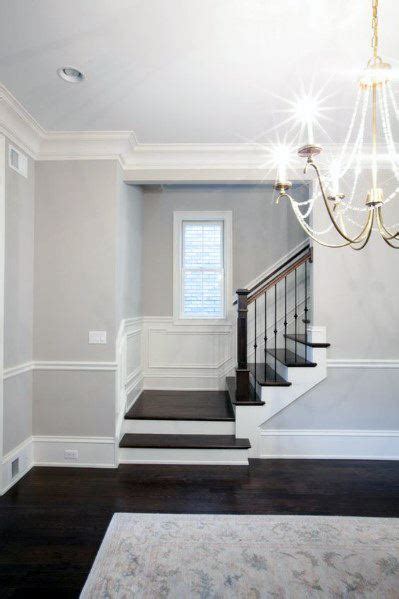 Crown moulding blocks & corners; Top 70 Best Chair Rail Ideas - Molding Trim Interior Designs