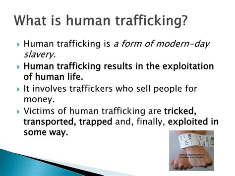 ppt human trafficking powerpoint presentation free download id 9268841