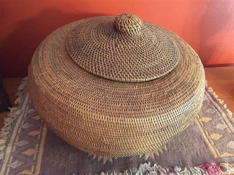 Antique Native Woven Baskets Sooke Victoria