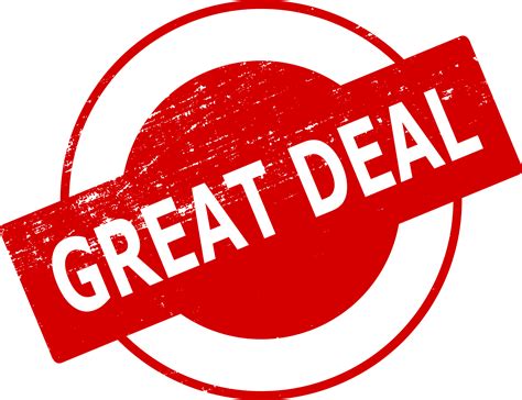 4 Great Deal Stamp (PNG Transparent) | OnlyGFX.com