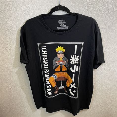 Vintage Naruto T Shirt Ichiraku Anime T Shirt Ramen Gem