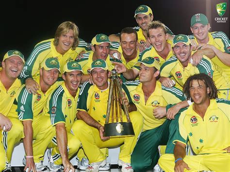 The Australian Cricket team - The Australian Cricket Team Photo ...