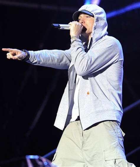 Eminem Picture 1 Eminem Performs Live