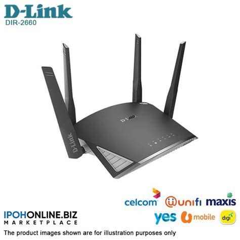 Namun, memperbarui firmware router anda sedikit berbeda dari memperbarui. D-Link DIR-2660 EXO AC2600 Smart Mesh Wi-Fi Router with ...