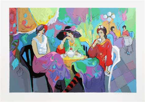 Park Garden Cafe By Isaac Maimon For Sale On Art Brokerage