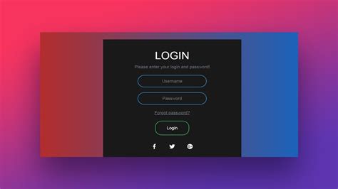 Simple Bootstrap Login Form With Demo Codehim Awesome Free Html Templates Vrogue