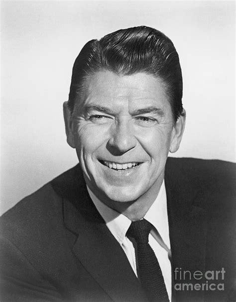 Ronald reagan spoke directly and simply to the american people and asked them some questions Ronald Reagan (1911-2004) Photograph by Granger