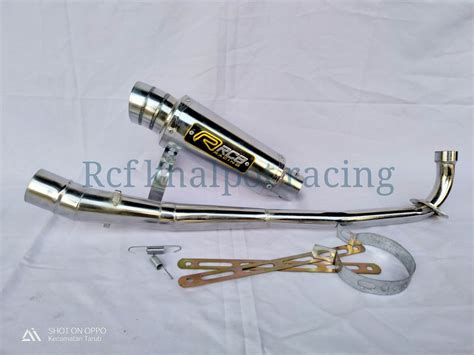 Knalpot Racing RCB Supra X 125 Revo absolute Lama Supra x Fit lama