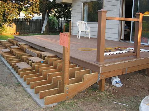 Modern home design and decorations ideas.best modern staircase designs ideas photos collections shown in this video. Deck Stairs | Deck steps, Deck stairs, Deck designs backyard