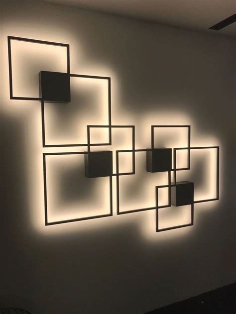 20 Attractive Lighting Wall Art Ideas For Your Home This Season Wall