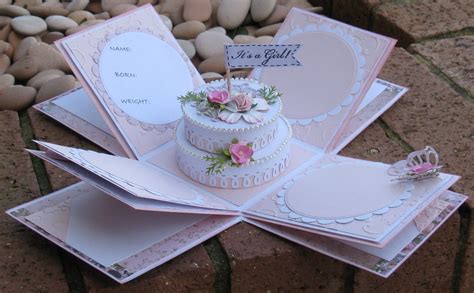 Tape in place and now you have half a diy cake box. CSW Distributors: Baby Keepsake Exploding Box by Jo Piccirilli