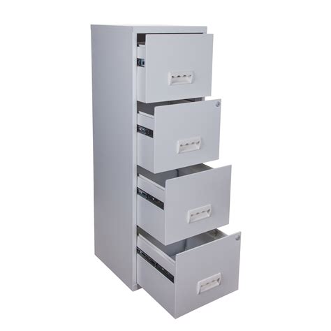 Staples 4 drawer file cabinet. Filing Cabinet Steel 4 Drawer A4 400X400x1250mm Ref 95044 ...