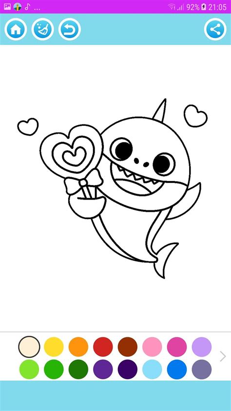 Color your way into 'baby shark live!' at the ford idaho center. coloriage bébé requin pour Android - Téléchargez l'APK