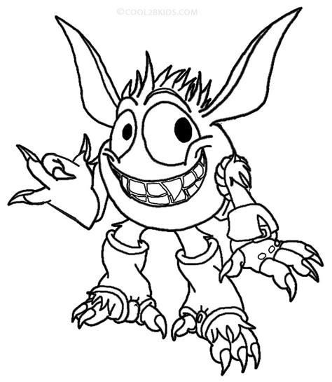 Skylanders Imaginators Kleurplaat Free Printable Skylanders Coloring