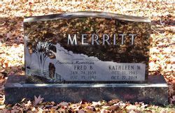 Fred B Merritt 1938 1987 Find A Grave Memorial