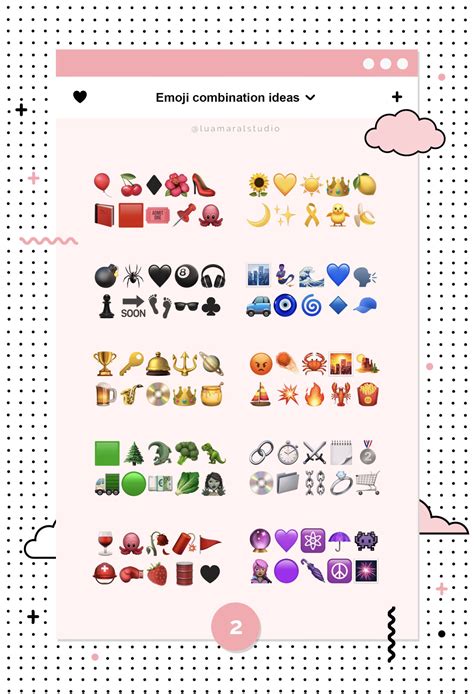 Cute Emoji Combinations To Copy And Paste The Ultimate Collection 🏽 ⋆