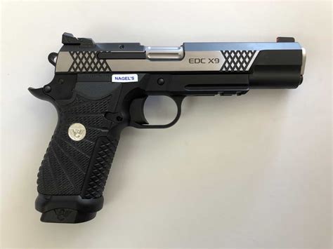 Wilson Combat Edc X9l Rail Magwell 9mm Pistol Polished Slide Ameriglo