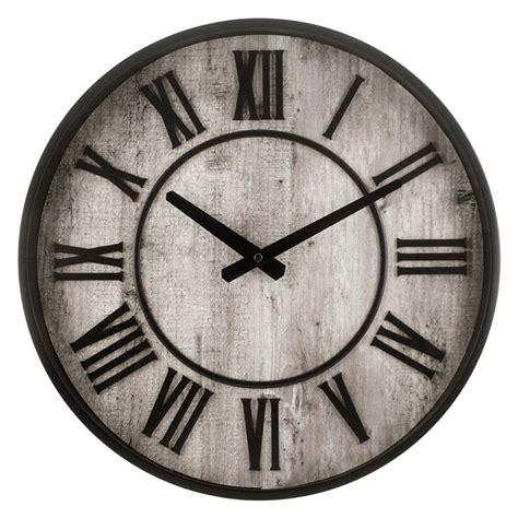 Westclox Rustic Roman Numeral 15 In Wall Clock In 2022 Roman Numeral