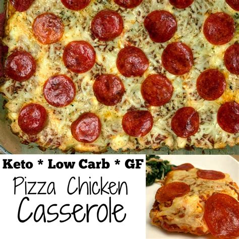 Keto Pizza Chicken Casserole Aunt Bees Recipes