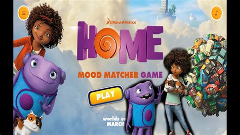 Dreamworks Full Game Movie Home Mood Matcher Animation Games For Kids