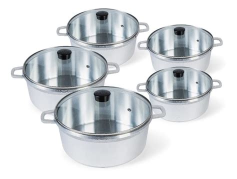 Panela De Alumínio Batido 60 Litros
