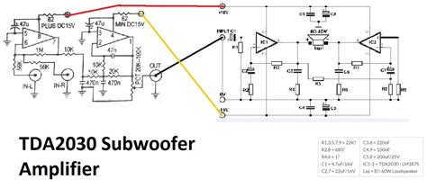 Tda Subwoofer Amplifier Circuit Diagram
