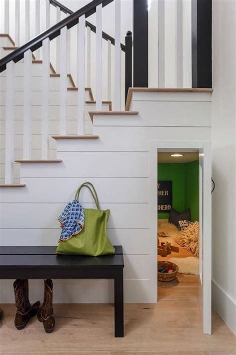 hidden-bedroom-ideas-in-under-the-stairs | HomeMydesign