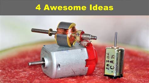 4 Awesome Dc Motor Project Compilation Youtube