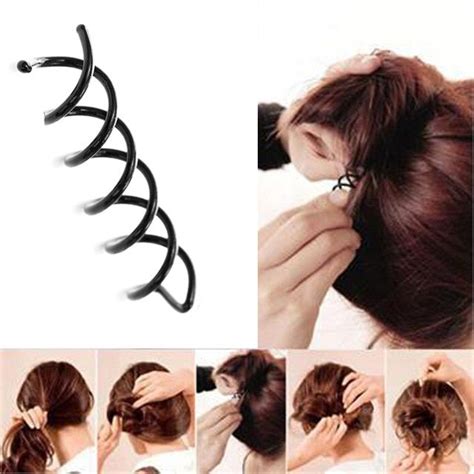 10pcs Spiral Spin Screw Hair Pins Twist Hair Styles Barrette Hairpins