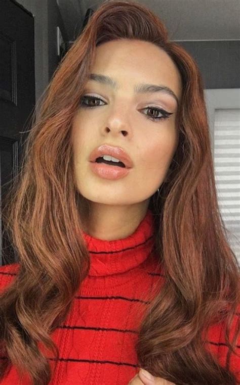 And the best part is, it protects me from all the nasty things that cause skin aging. no wonder supermodel emily ratajkowski calls it delicious for skin. Pin by Aliko Eliozishvili on Emily | Dark brown long hair ...